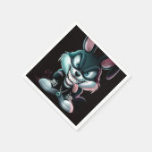 Serviette en papier Lapin (Coin)