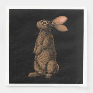 Serviette En Papier Lapin