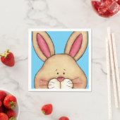 Serviette En Papier Lapin (En situation)