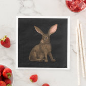 Serviette En Papier Lapin 4 (En situation)