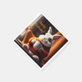 Serviette En Papier Lapin Cosy (Coin)