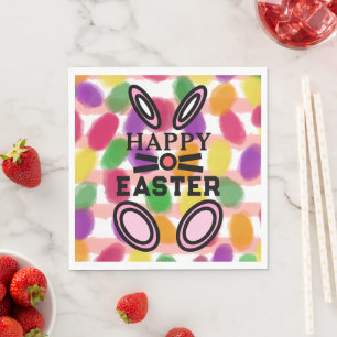 Serviette En Papier Lapin de Pâques Jelly Eggs