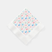 Serviette En Papier Lapin de Pâques - Papier Tissu Motif sans soudure (Coin)