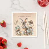 Serviette En Papier Lapin Jack Spring (En situation)