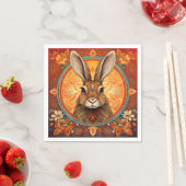 Serviette En Papier Lapin SCV 40 (En situation)