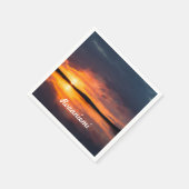 Serviette En Papier Lapland sunset (Coin)