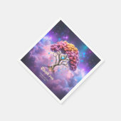 Serviette En Papier L'Arbre Céleste du Devenir. (Coin)