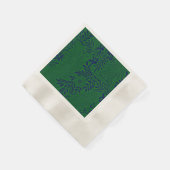 Serviette En Papier Larkspur en vert vibrant (Coin)