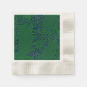 Serviette En Papier Larkspur en vert vibrant (Devant)