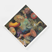 Serviette En Papier L'art de la nature par Ernst Haeckel (Coin)