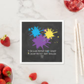 Serviette En Papier L'art n'est pas bon marché (En situation)