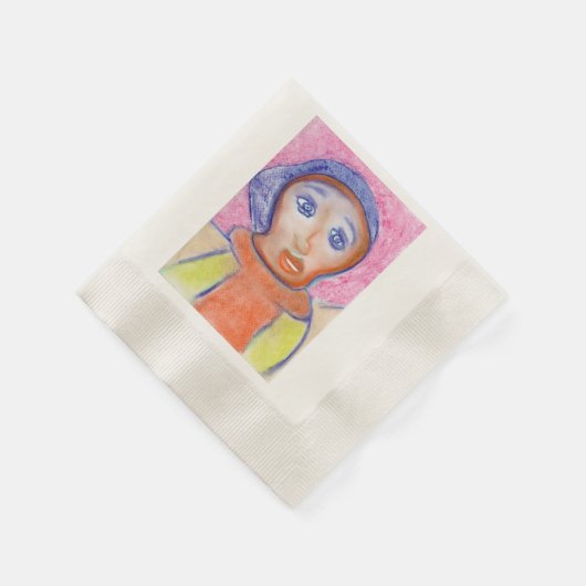Serviette En Papier L'Artiste, Napkin (Coin)