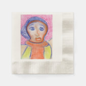 Serviette En Papier L'Artiste, Napkin (Devant)