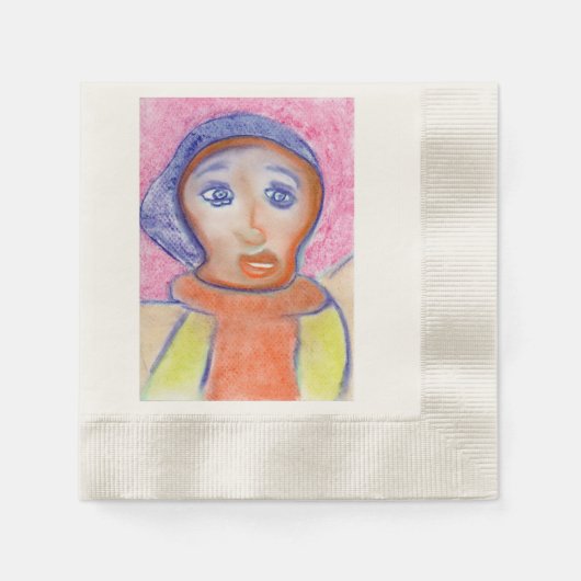 Serviette En Papier L'Artiste, Napkin (Devant)