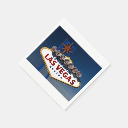 Serviette En Papier Las Vegas Mariage Signal Jour Papier (Coin)