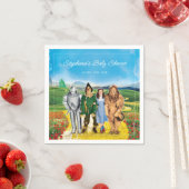 Serviette En Papier L'Assistant Des Serviettes D'Anniversaire Oz™ (En situation)