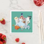 Serviette En Papier L'Assistant D'Oz™ | Dorothy Halloween Joyeuse Dans (En situation)
