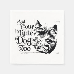 Serviette En Papier L'Assistant D'Oz™   Et Ton Petit Chien Aussi