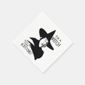 Serviette En Papier L'Assistant D'Oz™ | Je suis une sorcière (Coin)