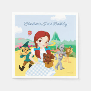 Serviette En Papier L'Assistant D'Oz™   Premier anniversaire