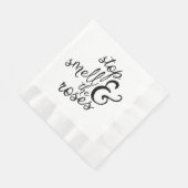 Serviette En Papier L'Attitude Sent La Citation De Vie Motivationnelle (Coin)