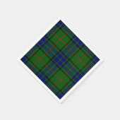 Serviette En Papier Lauder tartan bleu vert plaid (Coin)