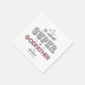 Serviette En Papier L'authentique super-parrain (Coin)