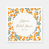 Lavage à l'eau motif orange mariage