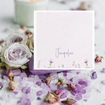 Lavande Florale Douche personnalisée