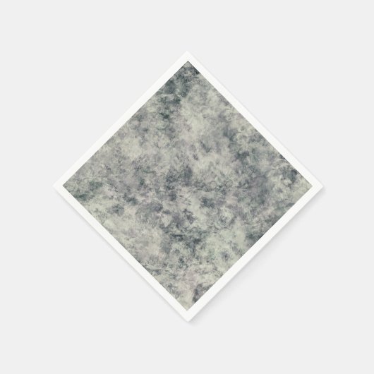 Serviette En Papier Lavande Gris Texturée Abstraite moderne Sage Vert (Coin)