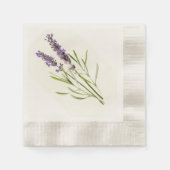 Serviette En Papier lavande vintage (Devant)