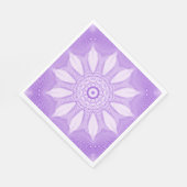 Serviette En Papier Lavender Faux Tulle Design (Coin)