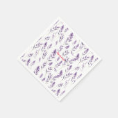 Serviette En Papier Lavender Flower Buves Thunder_Cove (Coin)