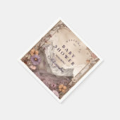 Serviette En Papier Lavender Meadow Peaks Baby Shower (Coin)