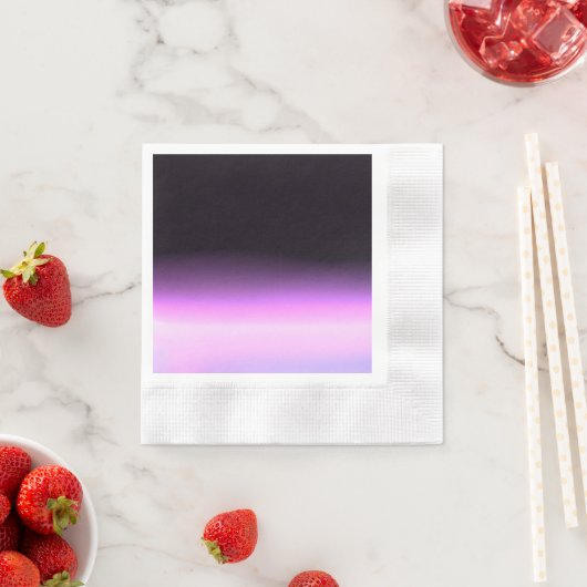 Serviette en papier Lavender Sunset (En situation)