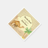 Serviette En Papier L'aventure attend le désert baby shower de bébé ch (Coin)