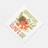 Serviette En Papier L'aventure est le moyen-nom d'Elmo (Coin)