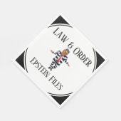 Serviette En Papier Law & Order Paper Napkin (Coin)