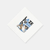 Serviette En Papier Laze Furr Days - Cute Lazy Cats Design (Coin)