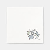 Serviette En Papier Laze Furr Days - Cute Lazy Cats Design (Devant)