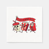 Serviette En Papier Lazy Costume d'Halloween Femmes Hommes Scary Chat  (Devant)