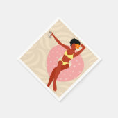 Serviette En Papier Lazy Pool Day (Coin)