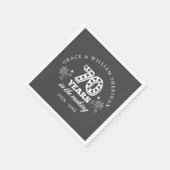 Serviette En Papier Le 70e anniversaire du Mariage (Coin)