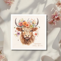 Le Baby shower à la vache de la belle Highland