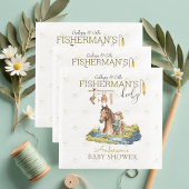Serviette En Papier Le Baby shower Derby du pêcheur de Gallops and Gil
