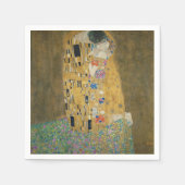 Serviette En Papier Le baiser - Gustav Klimt (Devant)