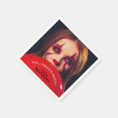 Serviette En Papier Le ballon du diable, parti d'Halloween (Coin)