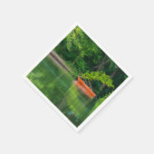 Serviette En Papier Le Bateau Orange (Coin)