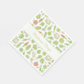 Serviette En Papier Le Bébé Cultivé Localement Est Sur Le Chemin Du Ba (Coin)