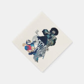 Serviette En Papier LE BLACK CORSAIR blanc (Coin)